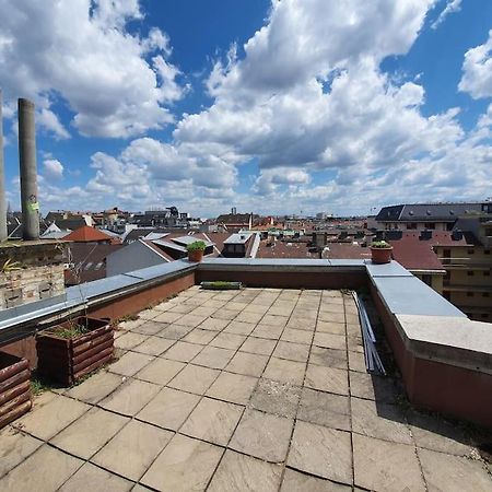 Master Apartment With Air Condition And Separated Rooftop Terrace Будапеща Екстериор снимка